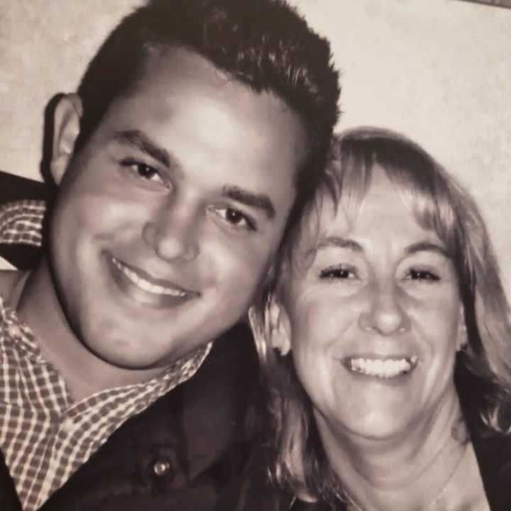 Michael and Kelly as adults